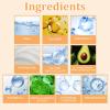 3 Facial Hair Remover Cream for Women Hair Removal Cream Face with 1 Hair Removal Scraper Gentle and Non-Irritating,Suitable for Face Arms Legs Armpits and Hair Removal view 3