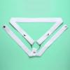 3 Colours Men's Bandolier Curved FuFu Clip with 1 x 3-Way Elastic Support Belt (White) view 4