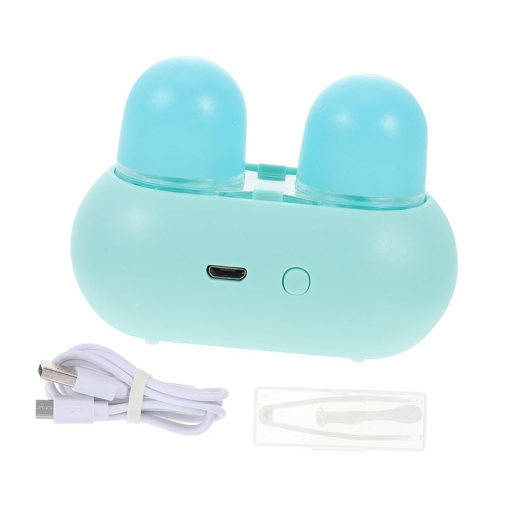 DEARMAMY Rabbit Cleaner Automatic Contact-Lens Washer Contact-Lens Cleaning Machine for Rabbit Design for Daily Use Contact-Lens Box