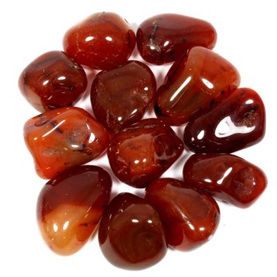 Carnelian Polished Tumblestone Healing Crystals Crystal Only