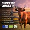 Nutriest 6-in-1 Ultimate Organ Complex (240 Capsules) Halal Beef Organ Supplement | Organic Grass-Fed Beef from Europe | Energy, Immune System & Vitality view 2