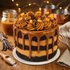 Chocolate & Caramel Bento Cake - 5inch | Limited Edition Bento | Indulgent Cake With 4-6 Portions | Sponge With Caramel Buttercream| Handcrafted By Bakerdays view 2