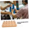 Finger Exerciser Wooden Peg Board Hand Rehabilitation Training Device view 3