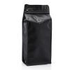 KRXSOBNV, 25pcs Thick Flat Bottom Coffee Bean Mylar Package Bags with Valve Aluminum Foil Side Gusset Zip Lock Coffee Bean Storage Bags,Zip lock bags(Black Without Valve,500g (1 lb)) view 3