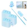 Nicemiya Pack of 37 Duster Compatible with Dust Magnet Refill Pack 360 Duster, for Cleaning Pet Hair, Dust Dirt (35 Cloths + 2 Handles, Blue) view 1