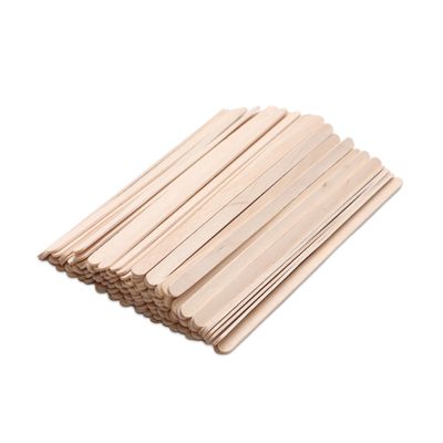 200/500/1000pcs Brow Waxing Sticks Small Face Wax Spatulas Applicator Wood Craft Sticks Disposable Hair Removal Lip Nose Beauty Tool(140 * 6 * 1.3mm) (1000pcs)