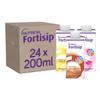 Fortisip Bottle Mixed Flavour Case 200ml, Pack of 24 (Strawberry, Vanilla, Chocolate, Banana and Unflavored) view 1