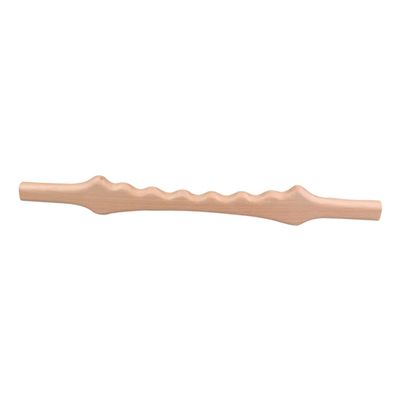 CALLARON Wooden Back Massage Stick, Body Massager with Teeth Design, Effective Massage and Blood Circulation Support, Home Use for Aged Users and Fitness Enthusiasts