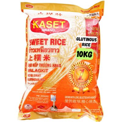 Glutinous Rice 10kg - Thai Premium Sweet Sticky Rice (10KG Sweet)