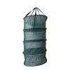 HUSHUI 4 Layer Folding Net Hanging Basket, Drying Rod with U-Shaped Zip, Dark Green Foldable Plant Net for Flowers, Petals, Vegetables, Fruit and More view 2