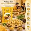 Ashoka Pani Puri Pellets 200g - Ready-to-Fry Dry GOL Gappa Pani Puris and Delicious Pani Puri Crisps Fryums (Pack of 1) view 4