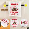 40th Birthday Gifts for Women Men, Happy Prank Toilet Paper, Novelty Gag Gifts 40th Birthday Decorations, Funny Toilet Tissues Bulk Toilet Rolls, Presents for Female Male 40th Birthday, 3 Layers view 4