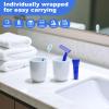 30Pack Travel Razor with Shaving Cream, 0.34oz Smooth Shaving Cream for Men, Disposable Double Blade Razor Suitable for Travel, Business, Guests, Hotels, Charity (Blue) view 4