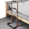 Safety Hand Rail Bedside for Elderly with Floor Support Standing Bar Handle Ideal for Seniors and Pregnant Patients view 1