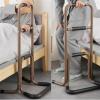 Safety Hand Rail Bedside for Elderly with Floor Support Standing Bar Handle Ideal for Seniors and Pregnant Patients view 3