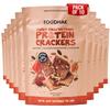 FOODHAK Sweet Chilli Beetroot Protein Gluten Free Crackers | 10 x 100g view 1