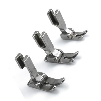 3 Pack High Strength Sewing Machine Presser Feet Set Steel Texture For Professional Use And Improved Sewing Efficiency