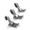 3 Pack High Strength Sewing Machine Presser Feet Set Steel Texture For Professional Use And Improved Sewing Efficiency view 1