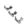 3 Pack High Strength Sewing Machine Presser Feet Set Steel Texture For Professional Use And Improved Sewing Efficiency view 2