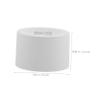 100pcs 38mm Plastic Flip Lid Replacement Cap for Face Wash view 2