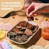 FOODHAK Crackers (Sweet & Sweet Chilli beetroot, Rosemary & Garlic, Seeded Omega & Millet) Variety pack, low carb crackers, low carb snack, high fibre & gluten free (8 x 100g Packs). no carbs no sugar view 4