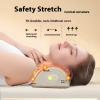 Cervical and Lumbar Massage Pillow - Hot Kneading and Nudging Pillow, Automatic Stretching Neck Massager, Relieve Shoulder and Neck Pain, Office Home Portable view 2