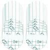 100Pcs Tattoo Aftercare Waterproof Bandage, Oval Self-Adhesive Transparent Film Dressing Cover Second Skin Tattoo Cover Up, Protective Tattoo Wrap for Wound Dressing, Swimming, Shower 2.3 Inch