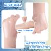 100Pcs Tattoo Aftercare Waterproof Bandage, Oval Self-Adhesive Transparent Film Dressing Cover Second Skin Tattoo Cover Up, Protective Tattoo Wrap for Wound Dressing, Swimming, Shower 2.3 Inch view 4