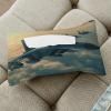 Aircraft Fighter Jets Tissue Box Cover Modern Decorative Tissue Holder PU Rectangular Storage Box Suitable for Dressing Tables Office Nightstand view 3