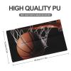 Basketball Tissue Box Cover Modern Decorative Tissue Holder PU Rectangular Storage Box Suitable for Dressing Tables Office Nightstand view 2