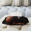 Basketball Tissue Box Cover Modern Decorative Tissue Holder PU Rectangular Storage Box Suitable for Dressing Tables Office Nightstand view 4