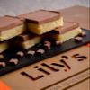 Chocolate Barfi Rich & Creamy Indian Sweet Made with Milk Powder & Milk Chocolate Fudge-Style Mithai Treat (6 Piece) view 4