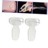 Anneome 5pairs Heel Pads Thickening Heel Grips for Men Women Pu Cushions One Design for Comfortable Fit Use Silicone view 4