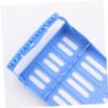 Ipetboom Oral Instrument Box Blue Dental Sterilising Tray for Tools Storage Plastic Sterilization Box Tray view 4