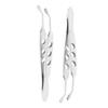 BESTYASH 2pcs Stainless Steel Meibomian Massage Expressor Eyelid Tweezers Lightweight Portable Design for Professional Use and Beauty Salon Treatments view 1