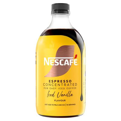 Nescaf Iced Coffee Espresso Concentrated Vanilla Flavour 500ml