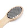Mikinona 4-in-1 for Callus Reduction and Massage Effect Foot Exfoliating Brush Wooden Handle with Pumice Stone and Bristle Sturdy Tool for Rough Skin and Cracked Heels Care view 2