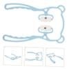 NIYANGLE Back and Neck Massager Heat TPR and Pp Material Ergonomic Neck Roller for Home Use view 3
