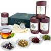 Premium Herbal Tea gift boxes- Aurora, Amber and Aura- Loose leaf tea boxes with infuser (Amber and Aura) view 1