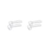 2 Set 4 Pieces/Set Travel Electric Toothbrush Head Protective Cover Case Cap Tooth Brush Heads Home Camping Outdoor view 1