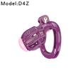 5 Different Sizes of Men's Honeycomb Breathable cage with an Elasticated belt-UKRB43 (Purple, D4) view 4