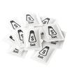 250 Salt Sachets Individually Wrapped Table Salt Packets Disposable Portions for Travel, Catering, Takeaway, Lunchboxes & Portion Control by Espresso Yourself view 1