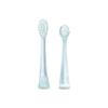 Miniland - Replacement Brush Heads for Childrens Electric Toothbrush, 2 Soft Interchangeable Heads for Ages 06, Compatible with Baby Tooth Care view 1