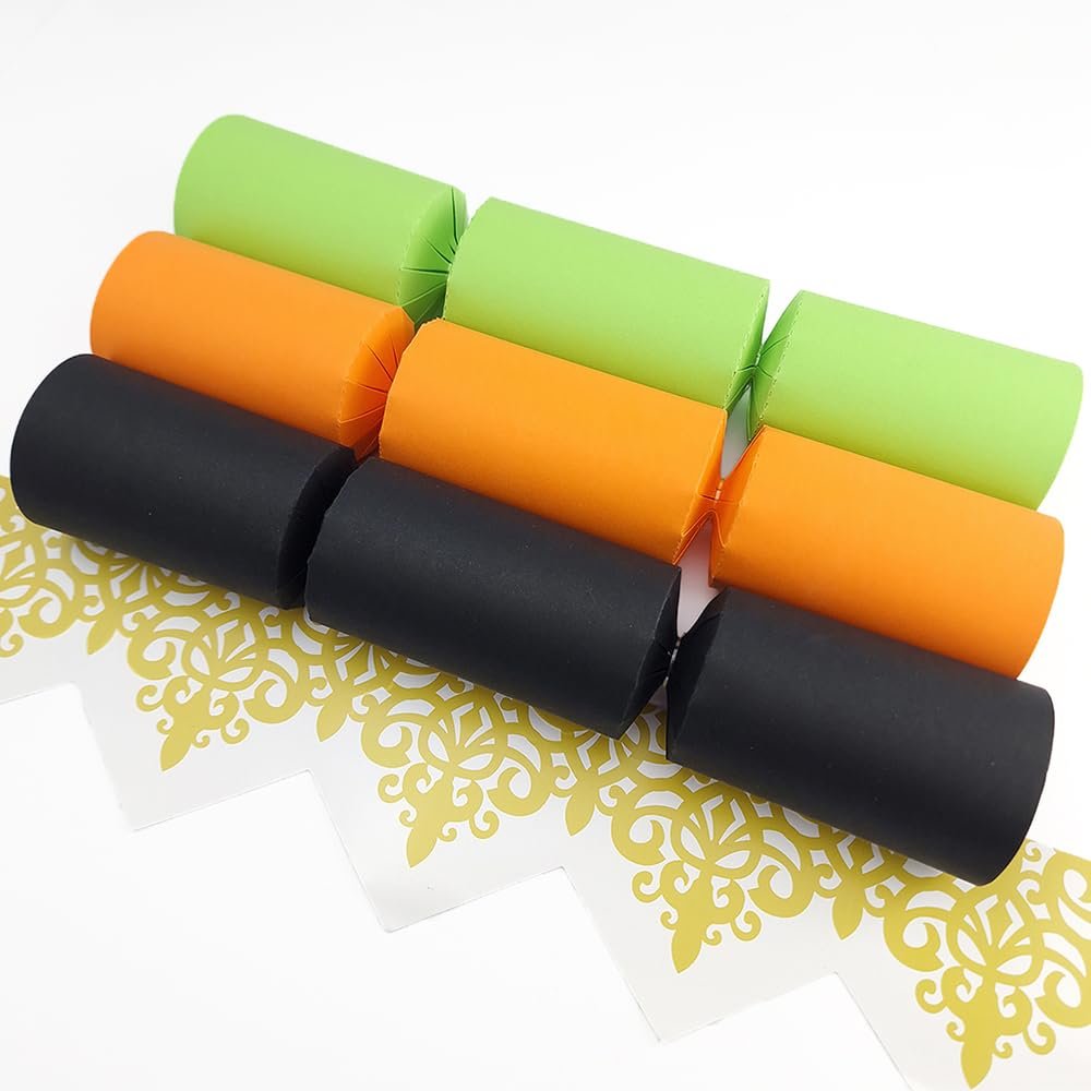 Halloween Tones | 150 Make Your Own Standard Crackers & Snappy Strips | Recyclable