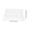 Homoyoyo Lace False Sleeve Decorative Frilled Woman Cuff under Dresses Half Sleeve view 2