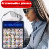 AI Translator Glasses - Business Interpretation Eyeglasses | Smart AI Eyewear Lightweight Over 100 Languages Blue Blocking for Men Reading Meeting Business view 2