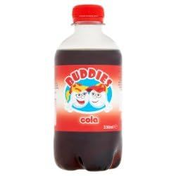 Buddies Cola - 12 x 330ml Bottles - Fun Fizzy Drink