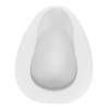 SOPOTUTU Portable Bedpan for Elderly Ergonomic Bedside Urinal for Bedridden Patients Lightweight Easy to Use for Home Practical Potty for Caregivers view 1
