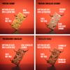 Getbuzzing Nut Free Oat Protein Flapjack Bars Gluten Free Healthy Snack with Natural Ingredients, High Fibre & School Safe 12 x 55g Pack [Mixed Multi Pack] - Supports Running, Cycling and Gym view 3