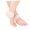 5 Pairs Silicone Heel Socks White Anti-Cracking Protective Cover view 2